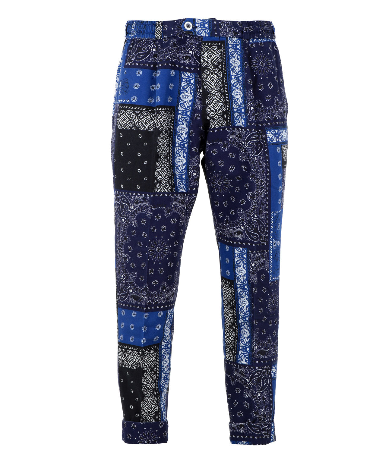 Blue and White Rebel Trousers