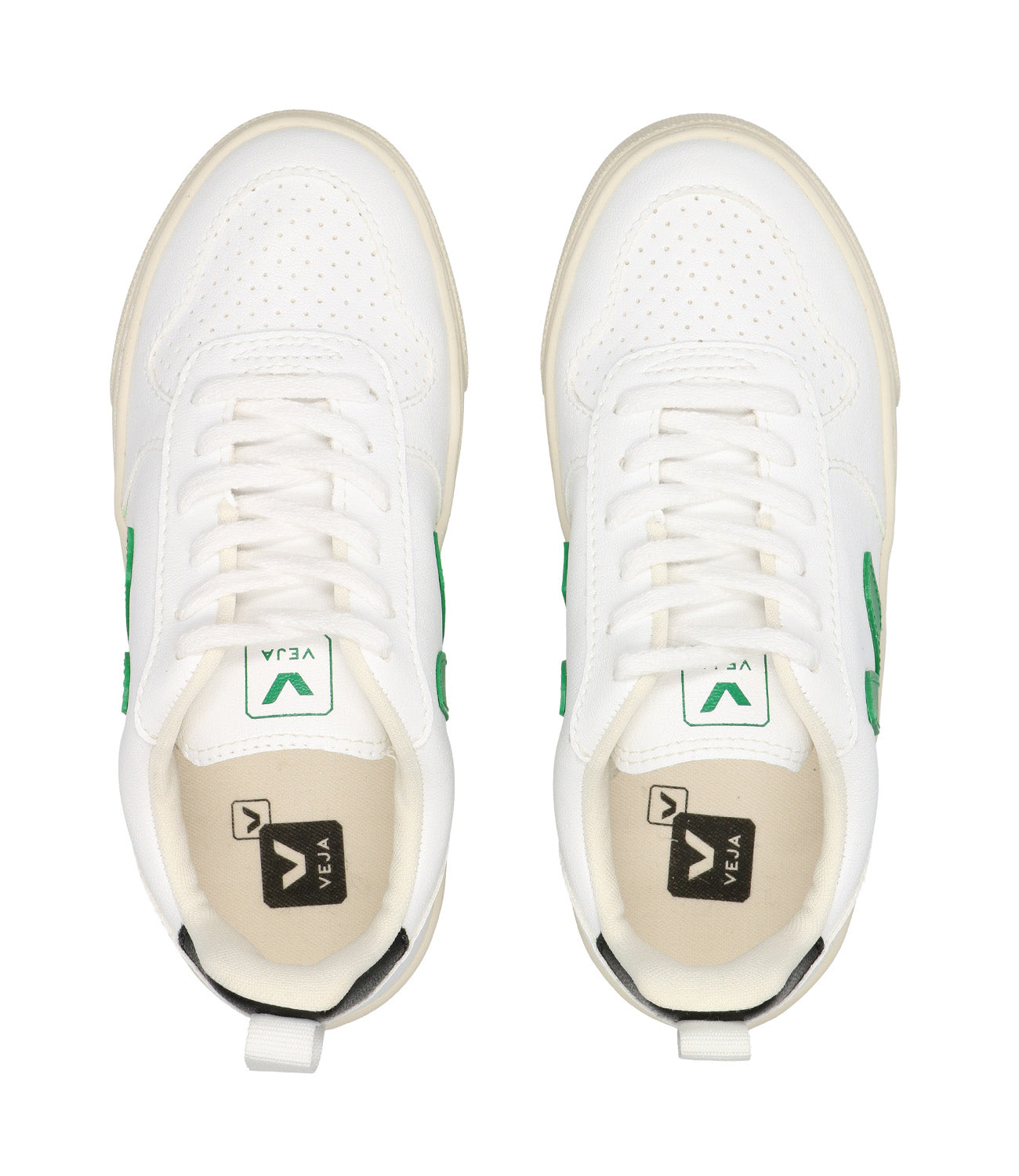 Sneakers Bianco, Verde e Nero