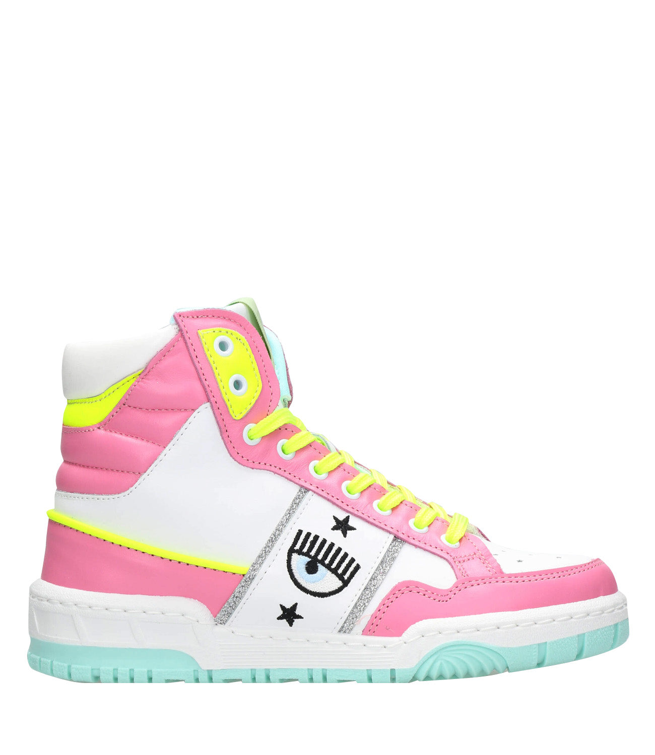 Chiara Ferragni | Sneakers CF-1 High White and Pink