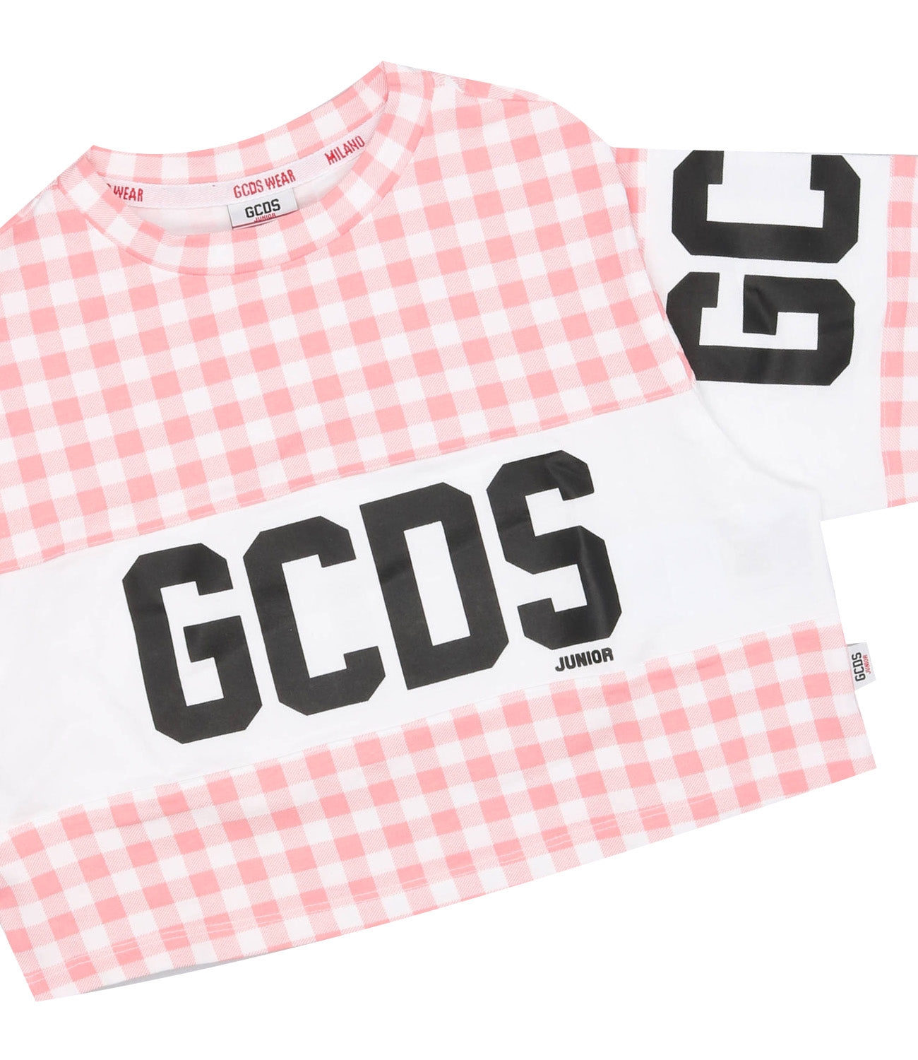 GCDS Junior | T-Shirt Pink and White
