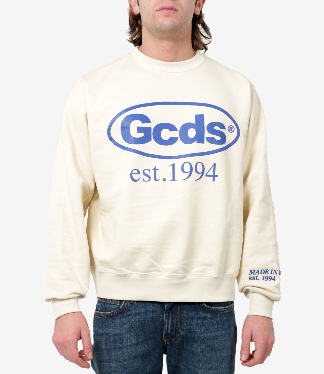 GCDS | White Sweatshirt