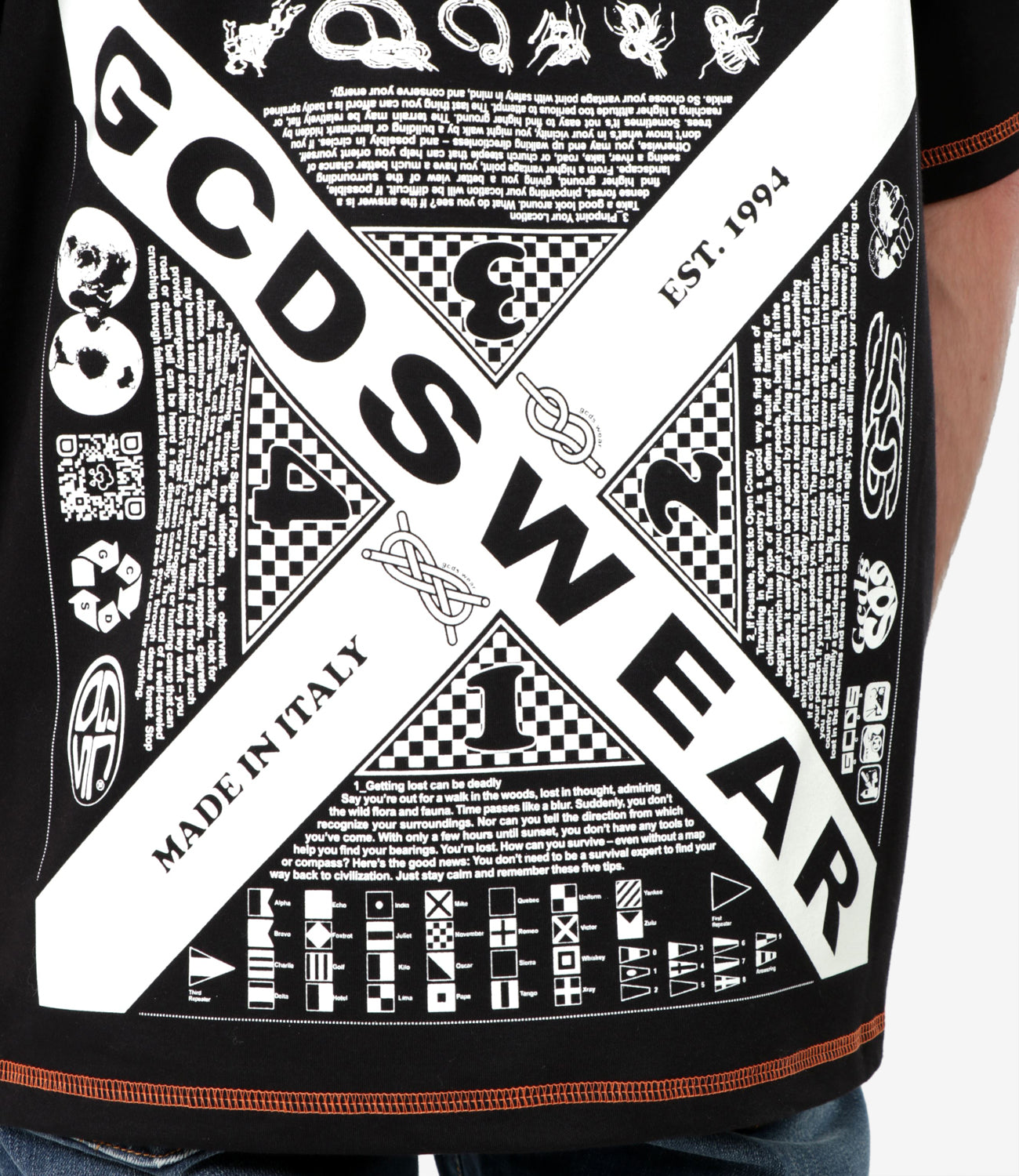 GCDS | Black T-Shirt
