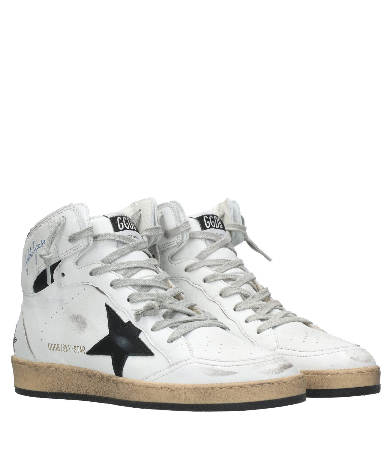 Golden Goose | Sky Star Sneakers White and Black