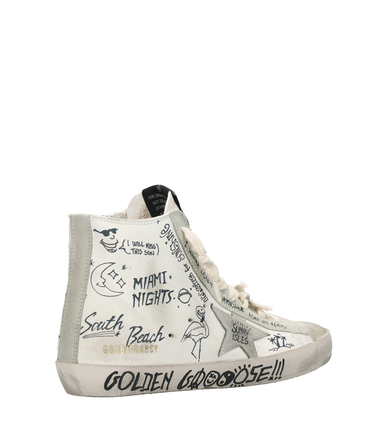 Golden Goose | Sneakers Francy Bianco, Ghiaccio e Nero