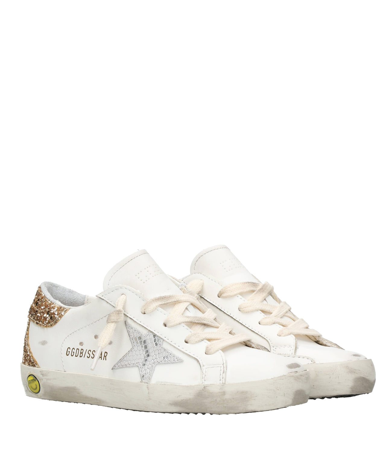 Golden Goose | Superstar Sneakers White, Silver and Gold
