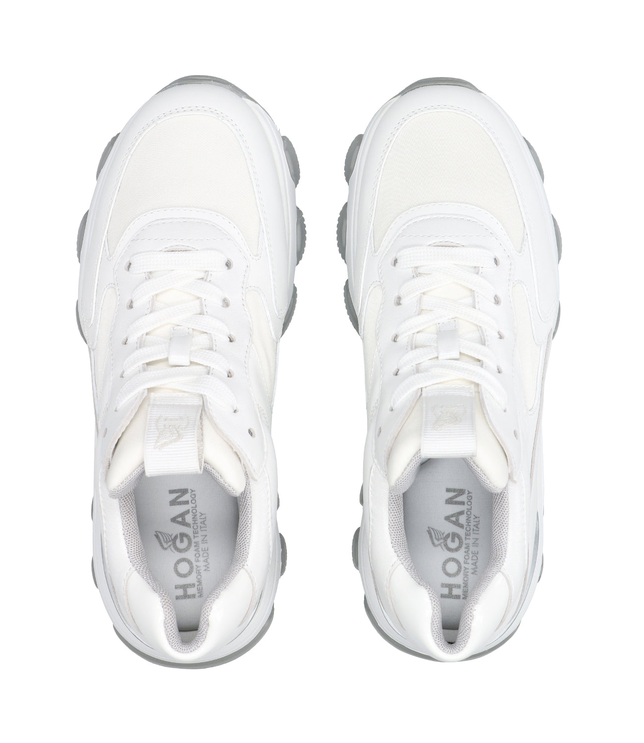 Hogan | Sneakers Hyperactive Bianco e Argento
