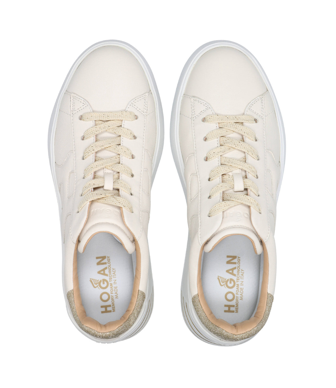 Hogan | Sneakers rebel Avorio e Oro