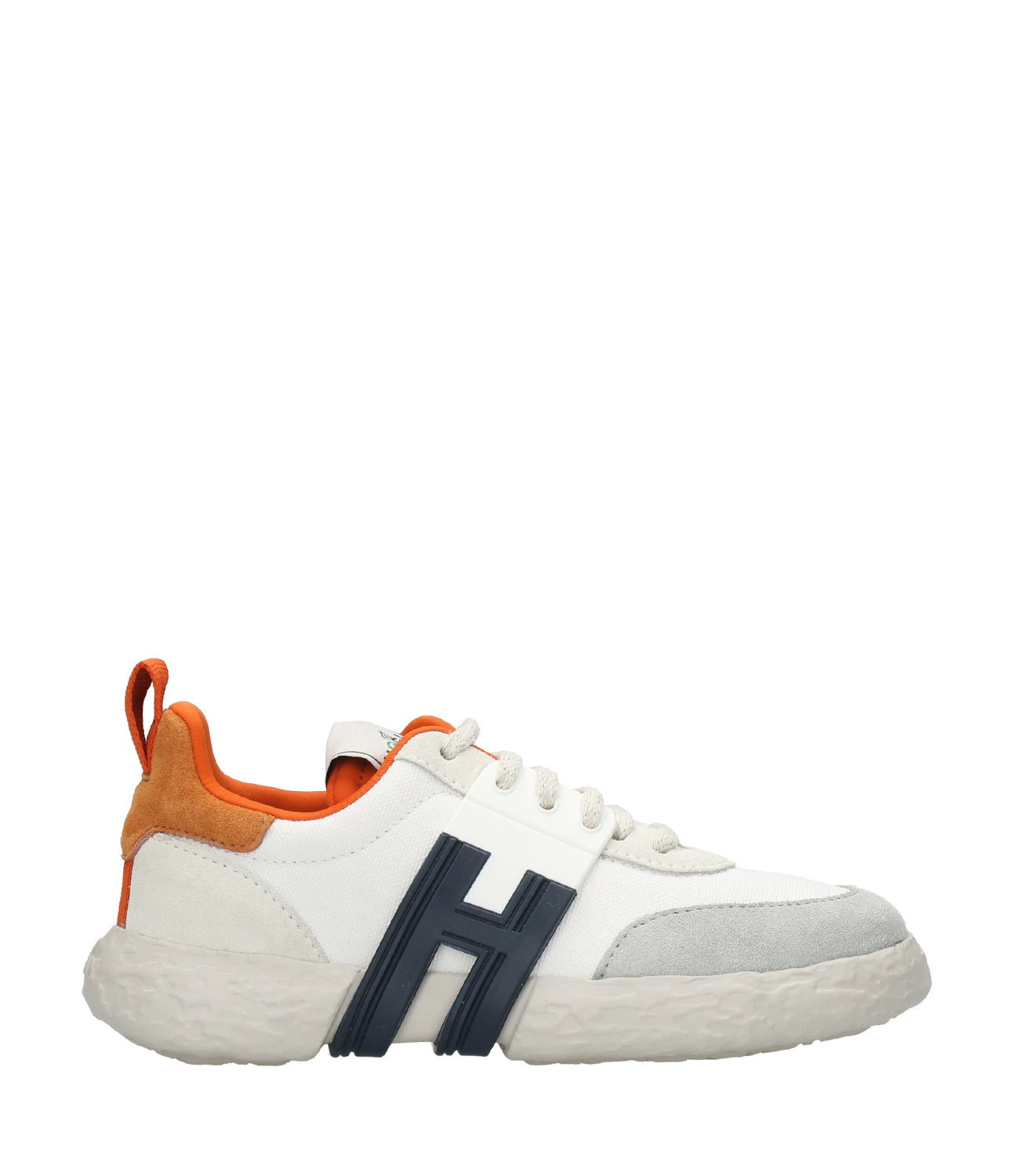 Hogan Junior | Sneakers 3R White and Orange