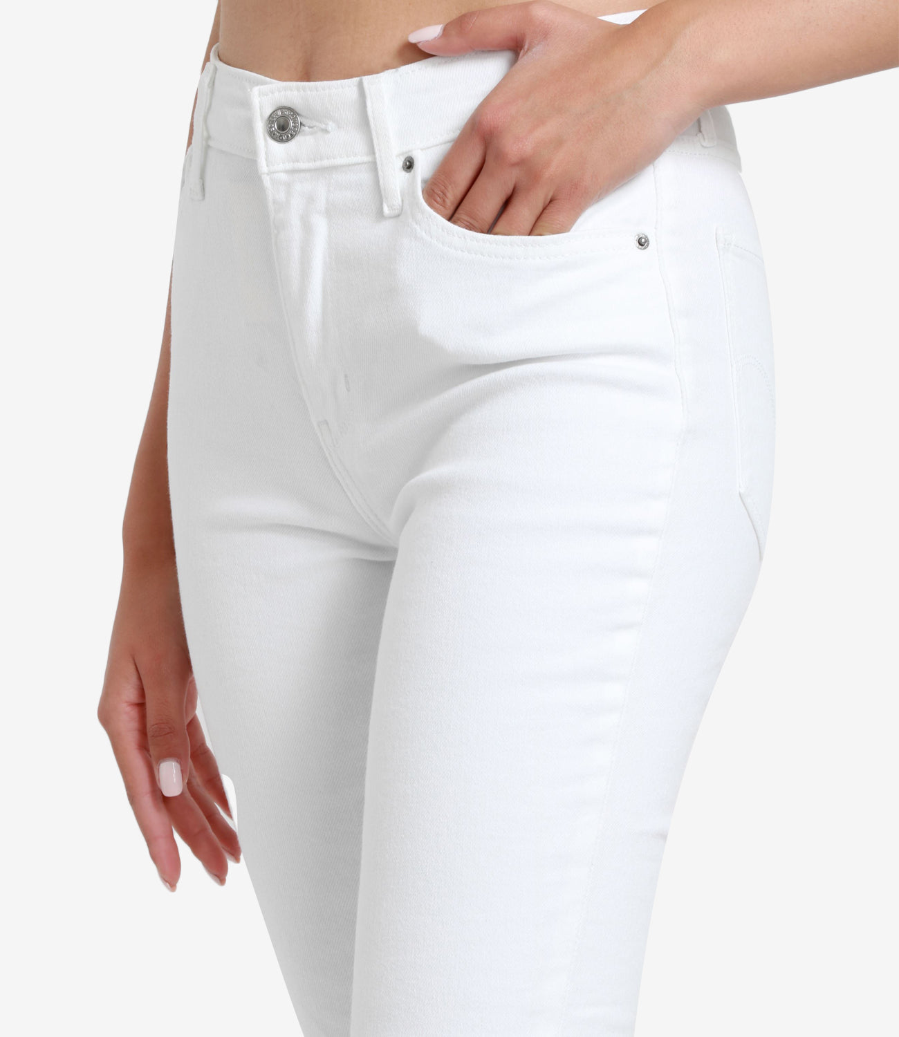 Levis | Jeans 721 High Rise Skinny Bianco