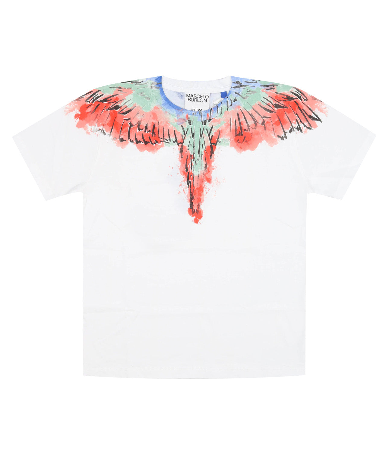Marcelo Burlon Kids | T-Shirt White and Multicolor