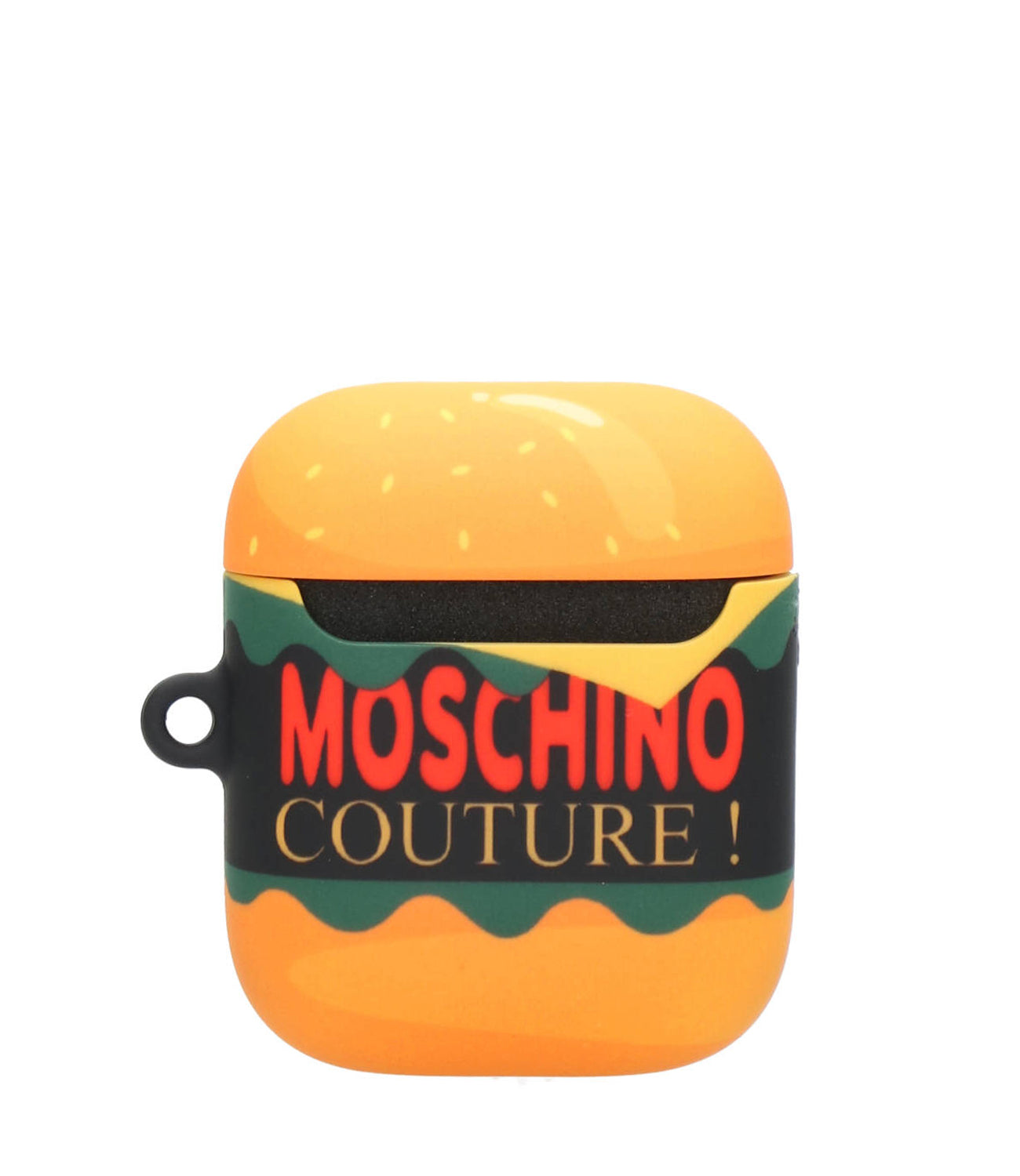 Moschino AirPods Hamburger Orange Cover