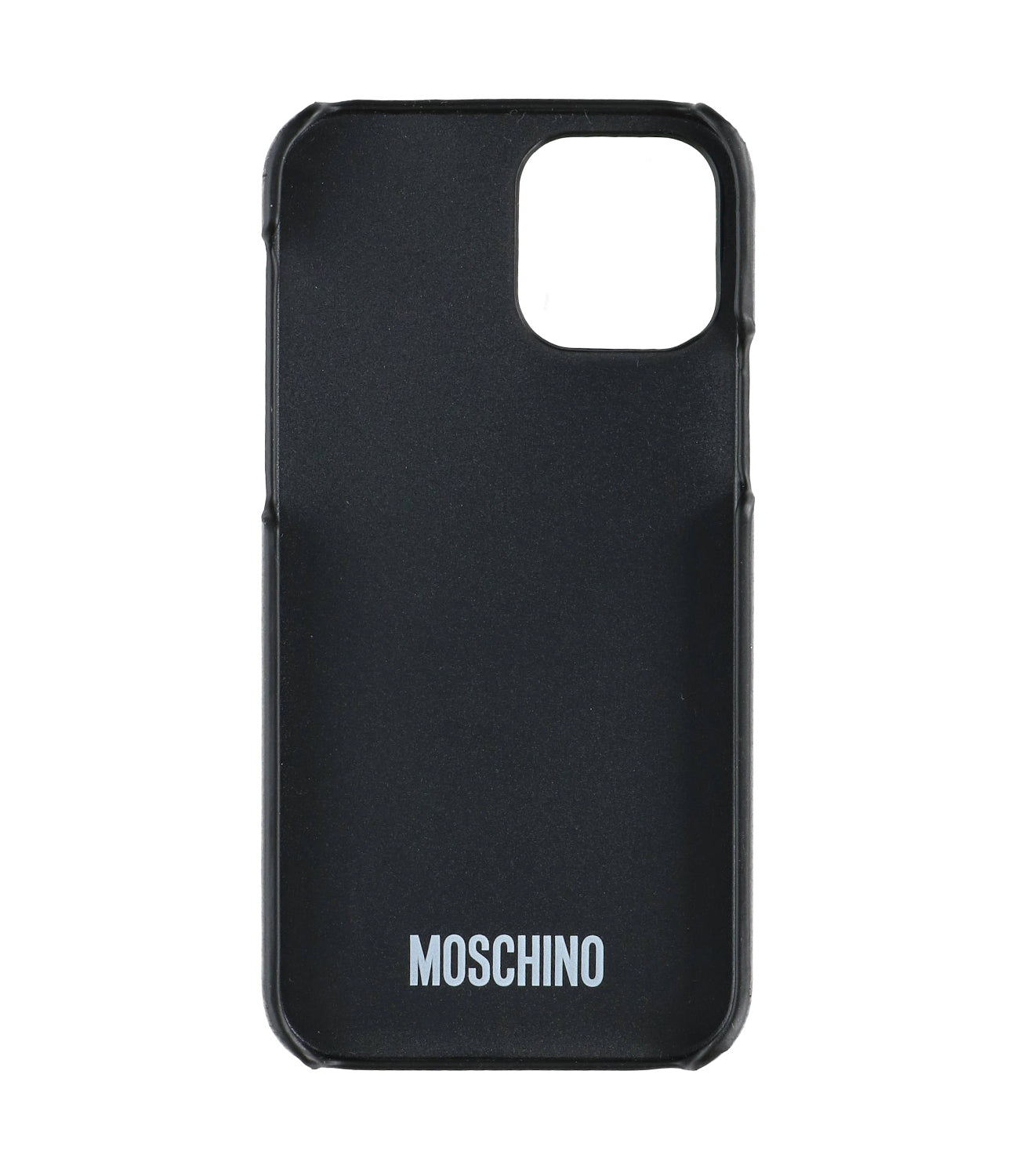 Moschino | Cover IPhone 12 e 12Pro Hamburger Nera