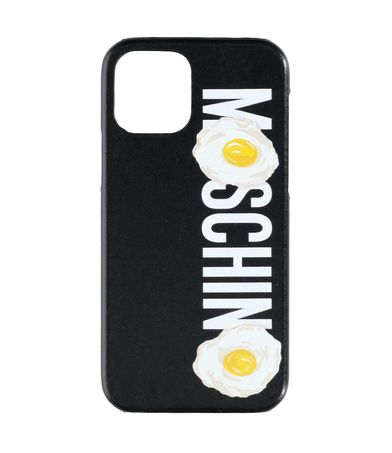 Moschino | Cover IPhone 12 e 12Pro Eggs Nera
