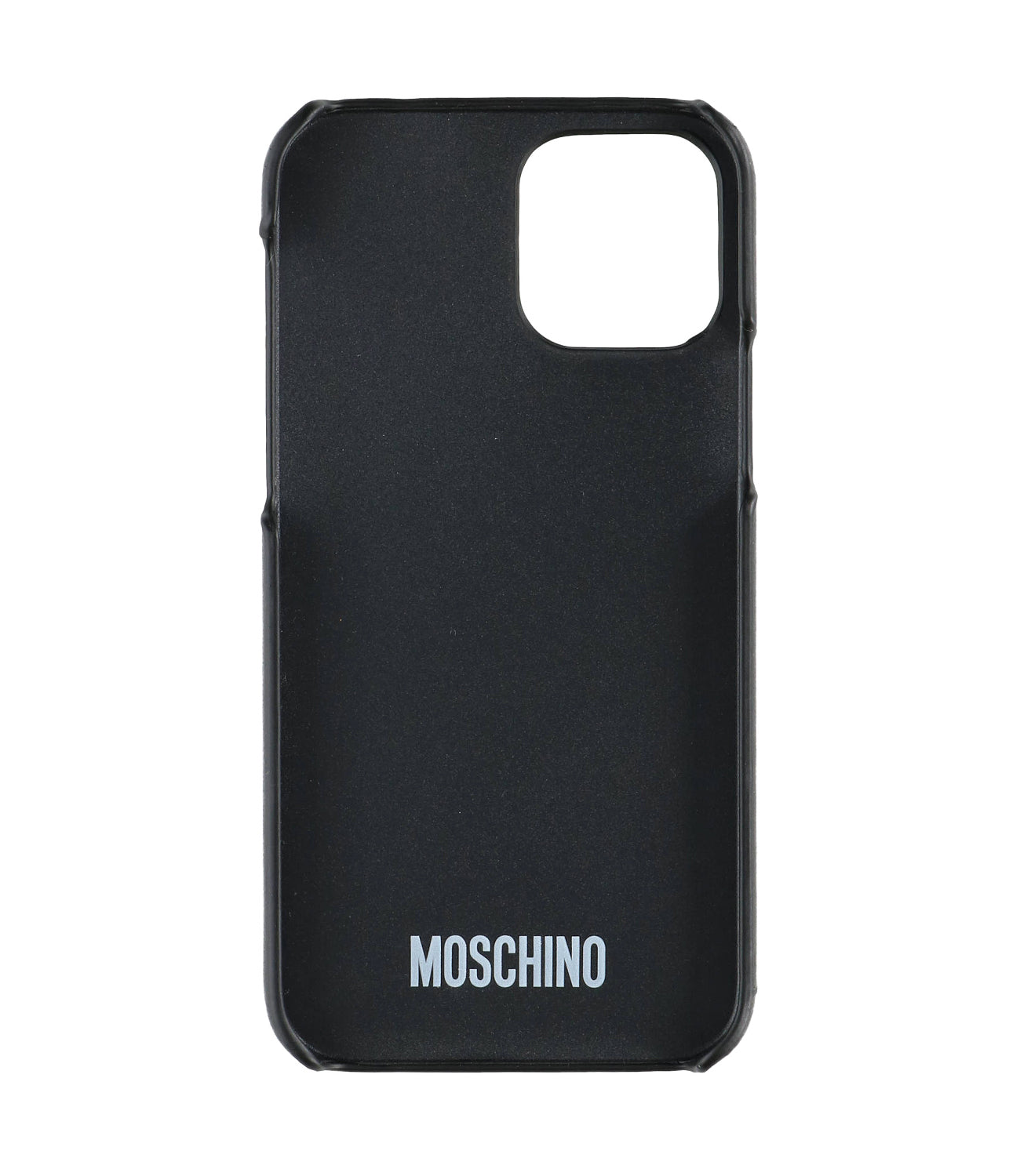 Moschino IPhone 12 and 12Pro Eggs Cover Black