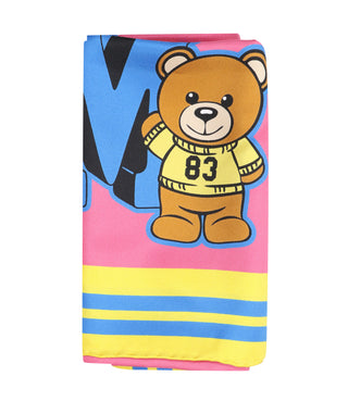 Moschino | Foulard Fuxia e Blu
