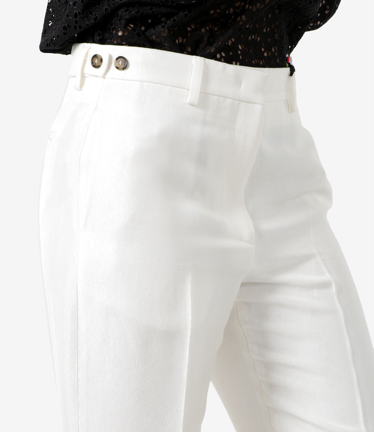 MSGM | Pantalone bianco