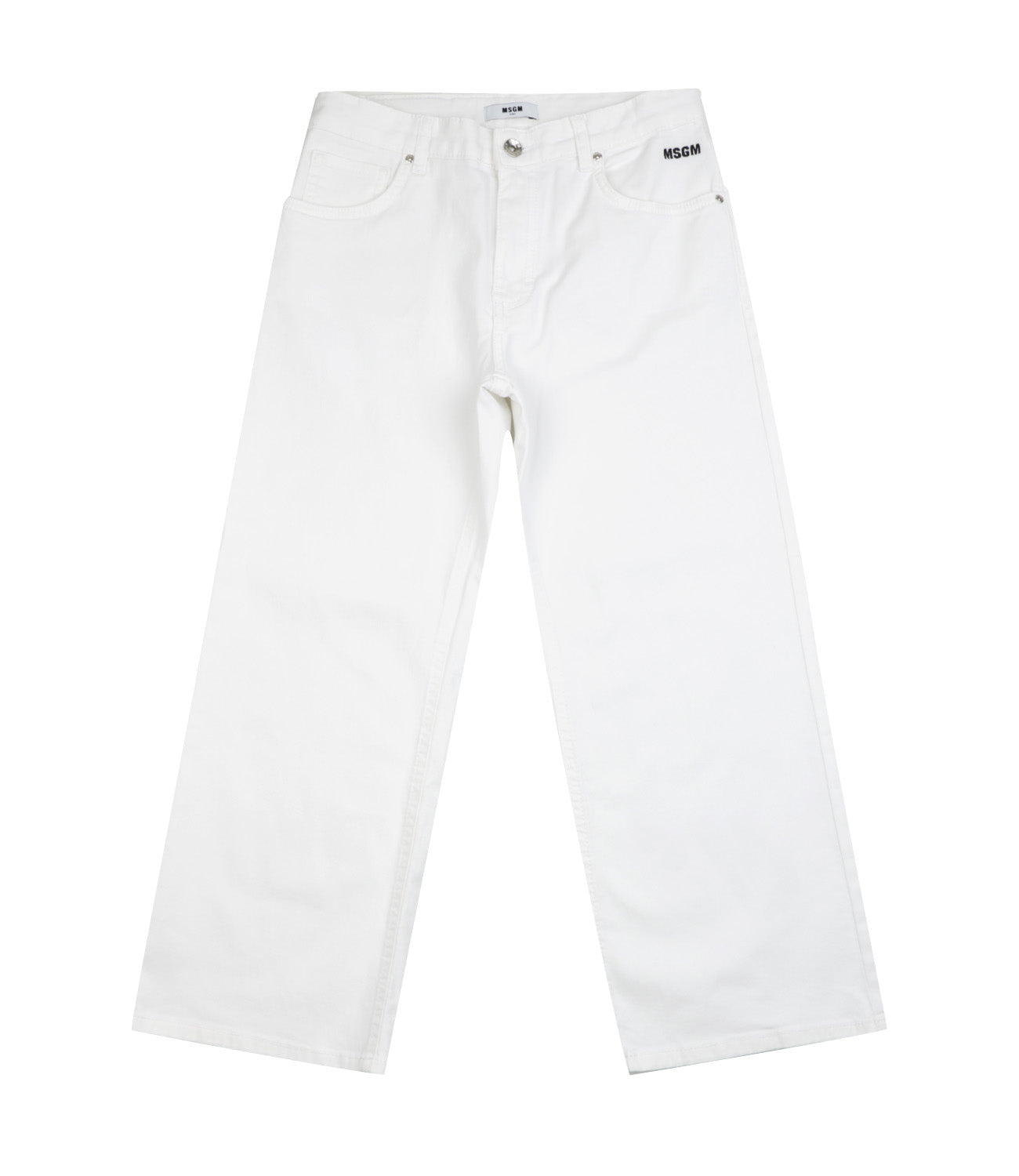 MSGM Kids | Pantalone Bianco