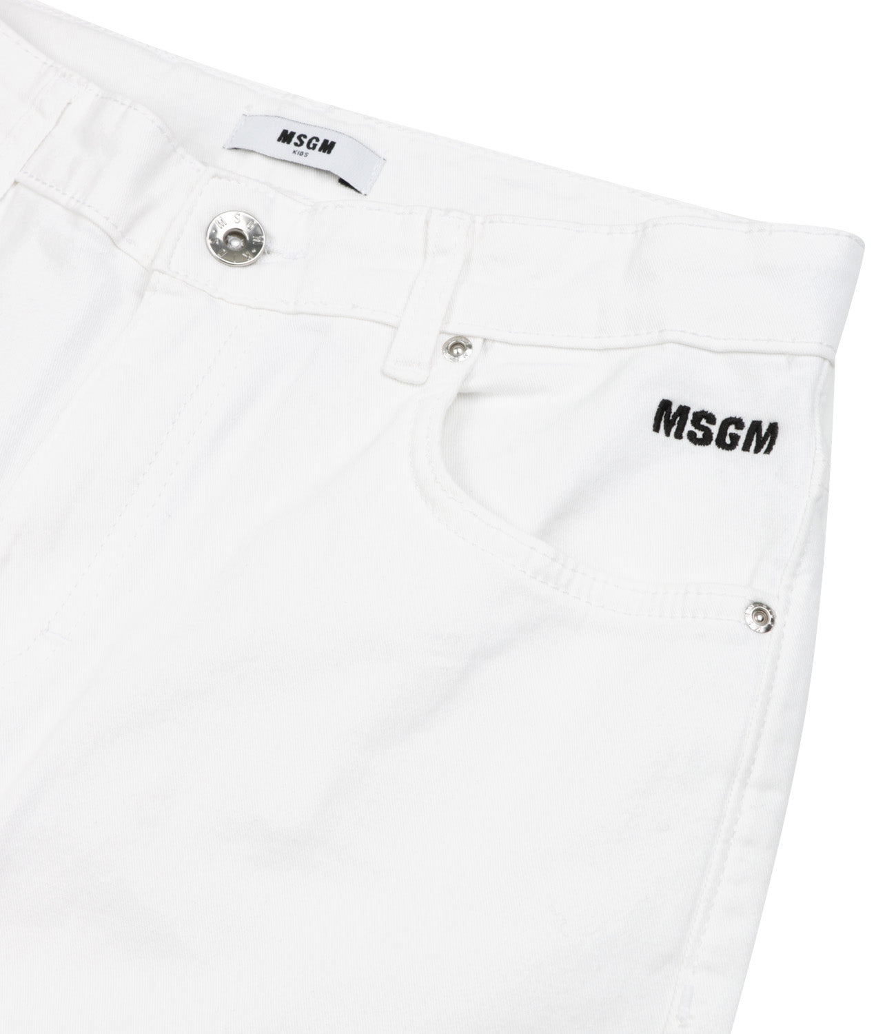 MSGM Kids | Pantalone Bianco