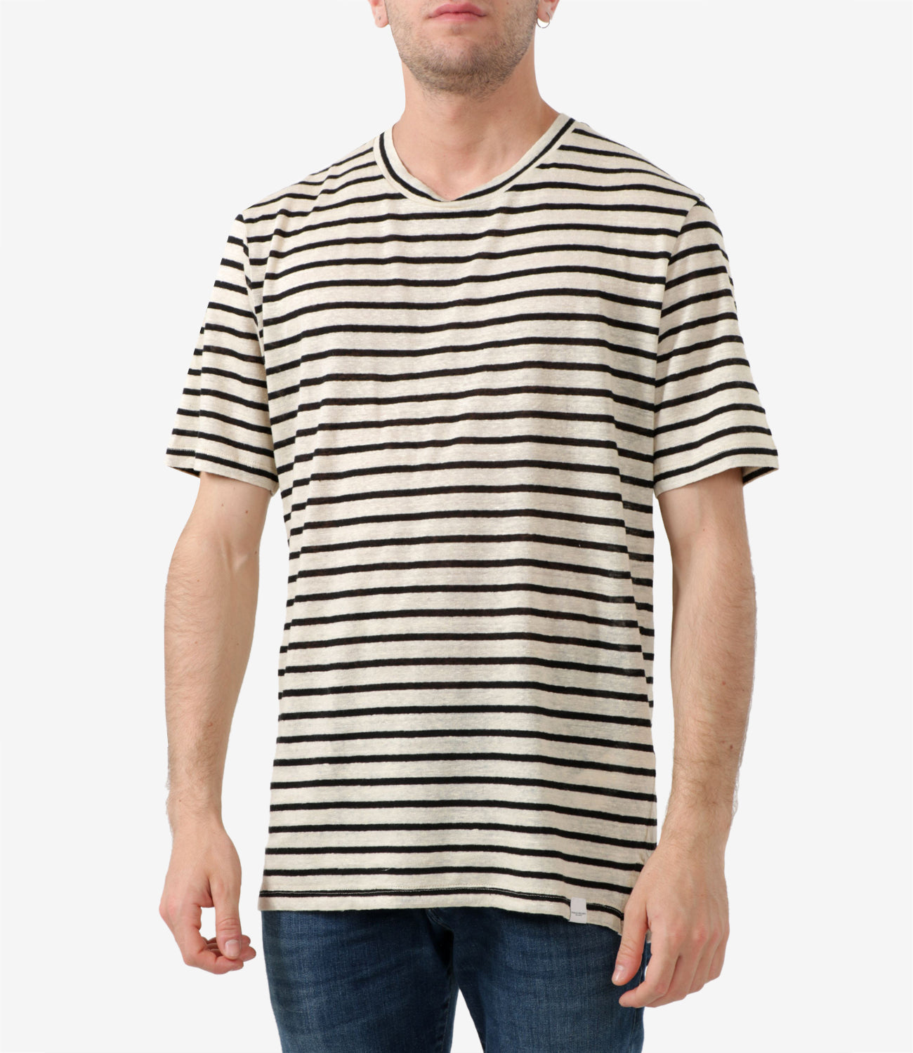 Paolo Pecora | T-Shirt Beige and Black