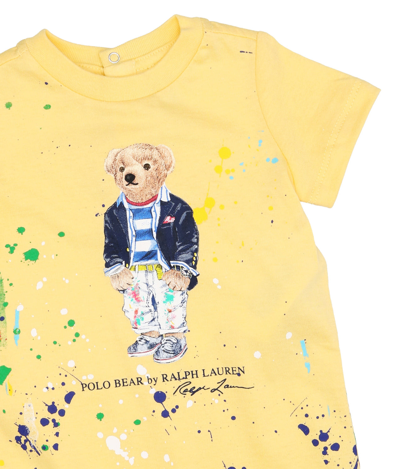 Ralph Lauren Childrenswear | Yellow rompers