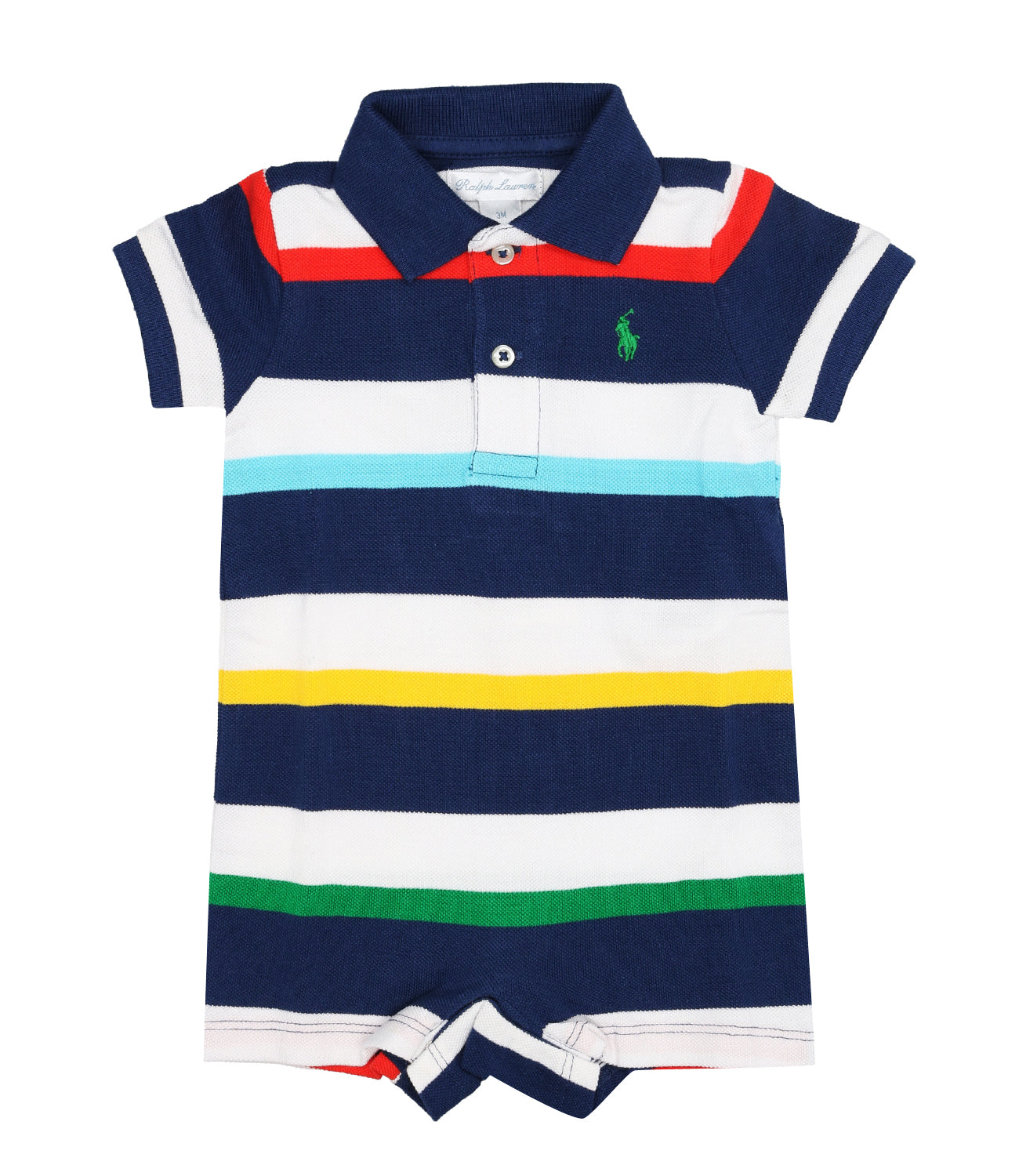 Ralph Lauren Childrenswear | Blue Navy and White rompers
