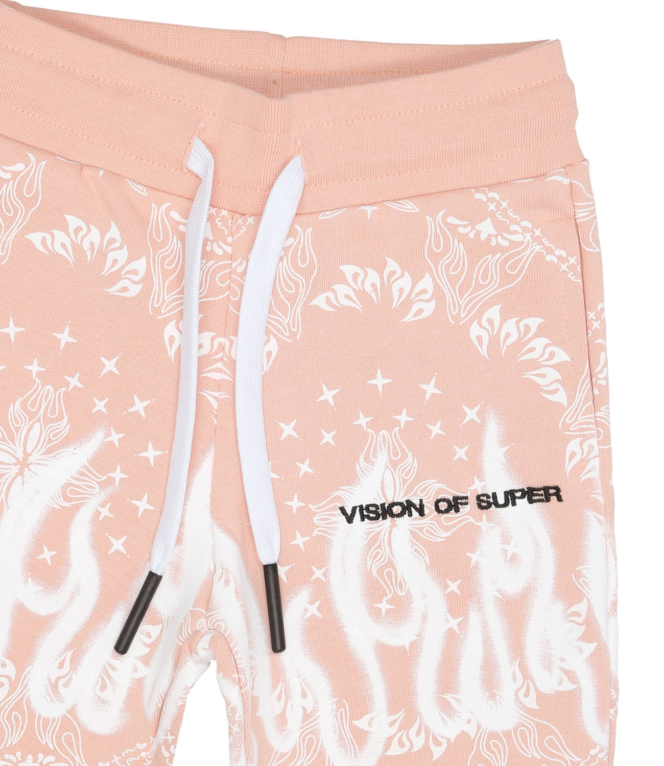 Vision of Super Kids | Sports Pants Bandana Pink and White