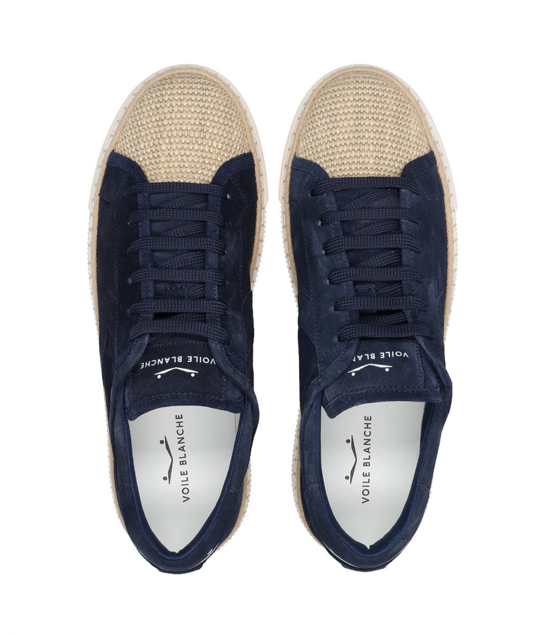 Voile Blanche | Sneakers Fit Blu e Corda