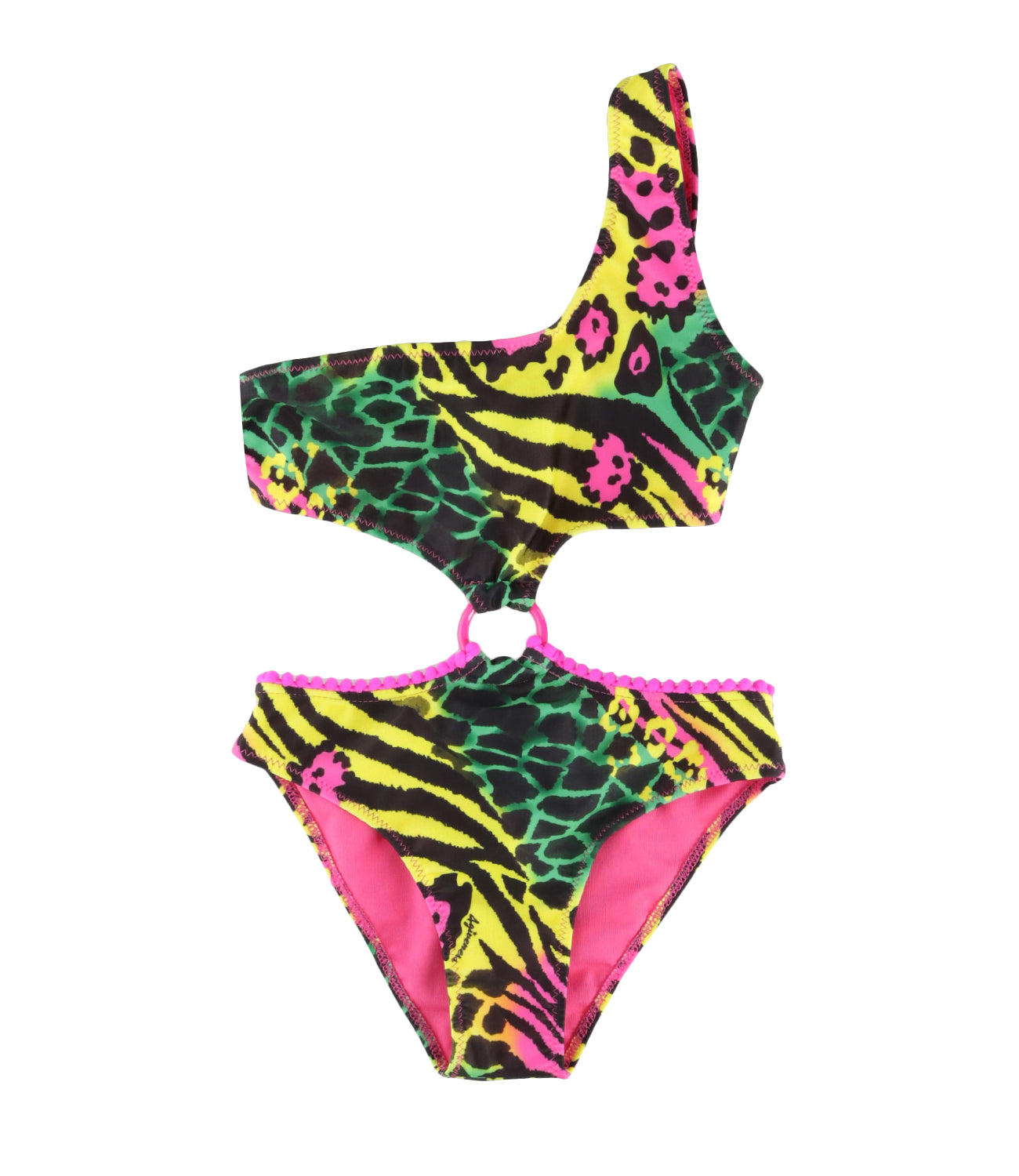 4giveness Kids | Emerald Green and Yellow One Piece Swimsuit