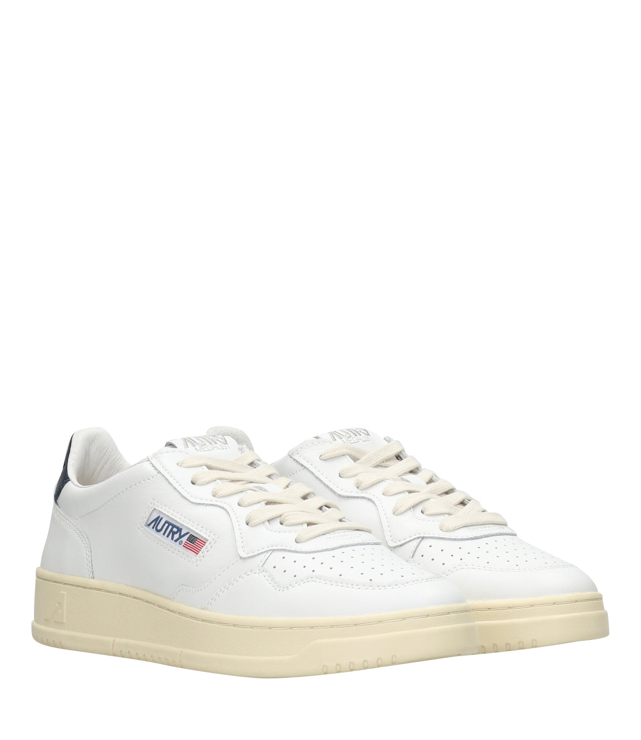 Autry | Sneakers Medalist Low Bianco e Blu