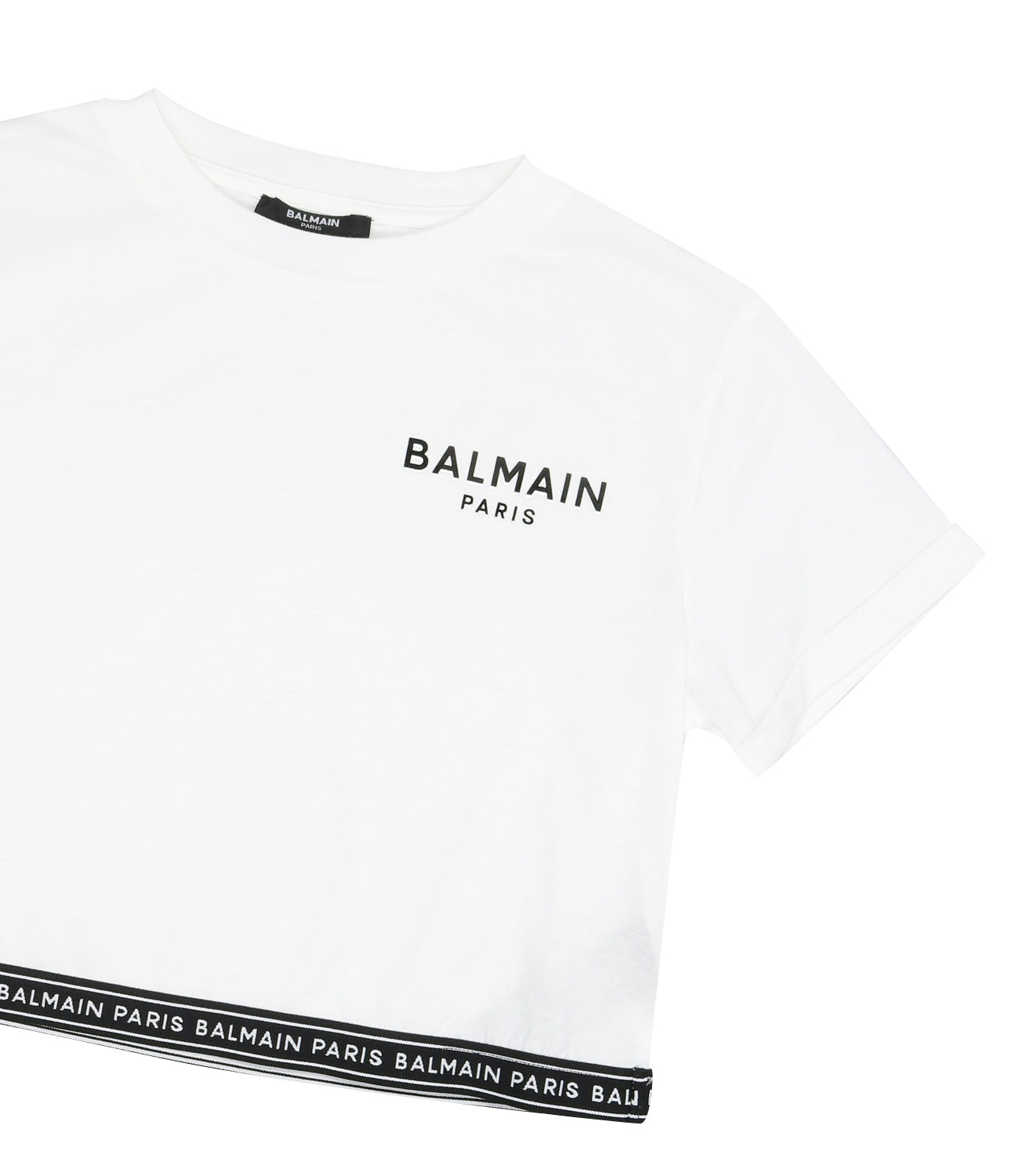 Balmain Kids | T-Shirt Bianco e Nero