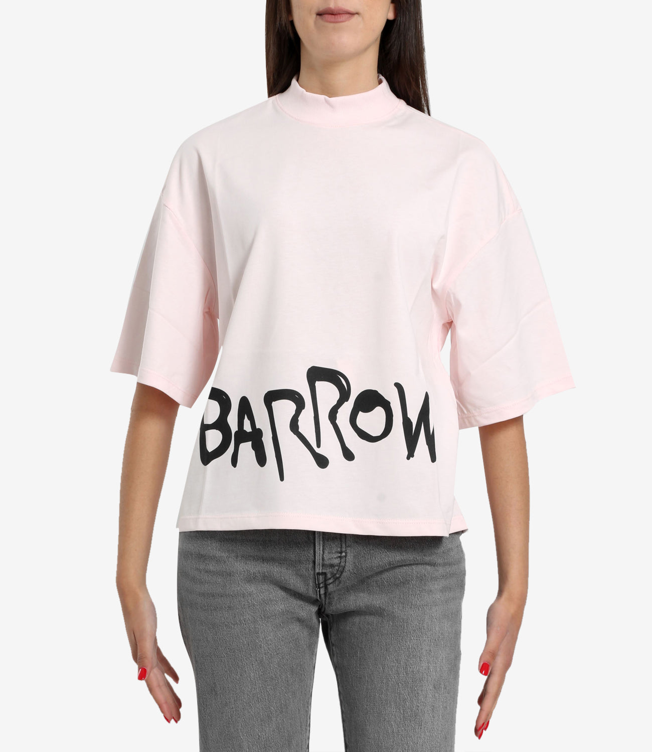 Barrow | Light Pink T-Shirt