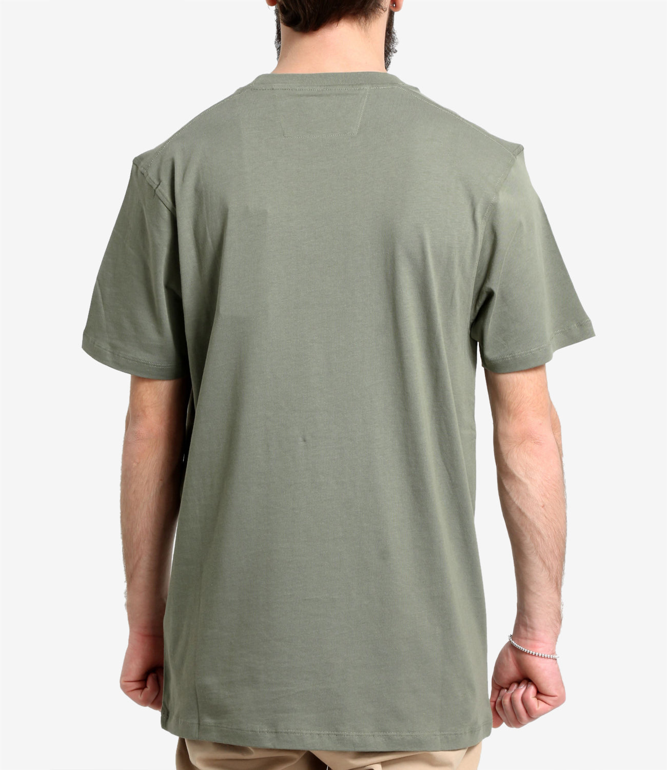 C.P. Company | T-Shirt Label logo Verde Militare
