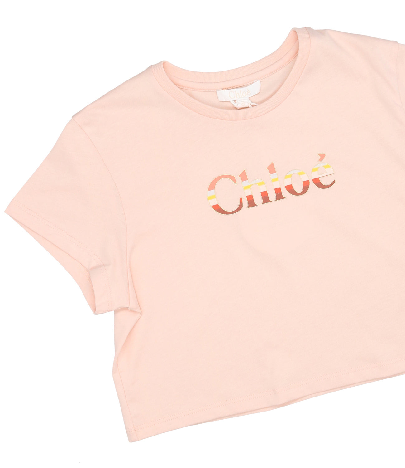 Chloé Kids | Antique Pink T-Shirt
