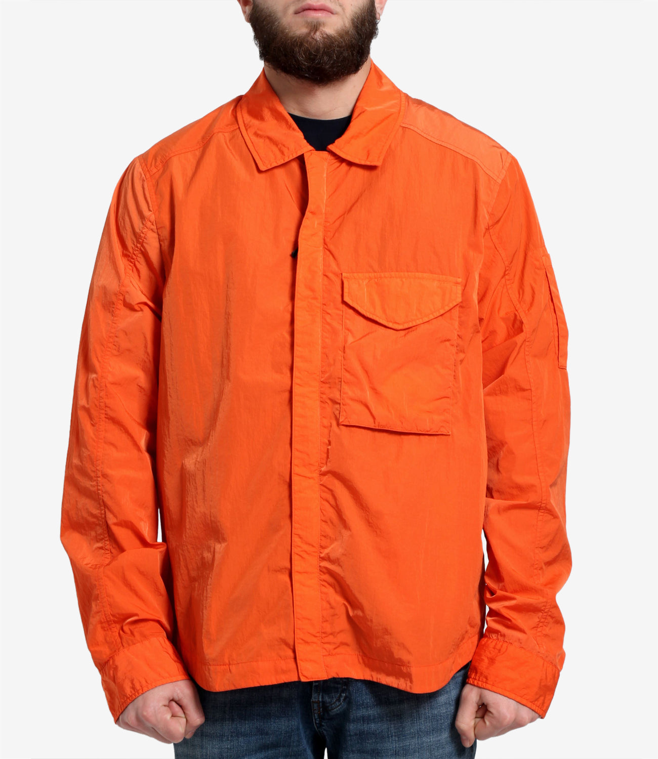 C.P. Company | Chrome-R Pumpkin Shirt