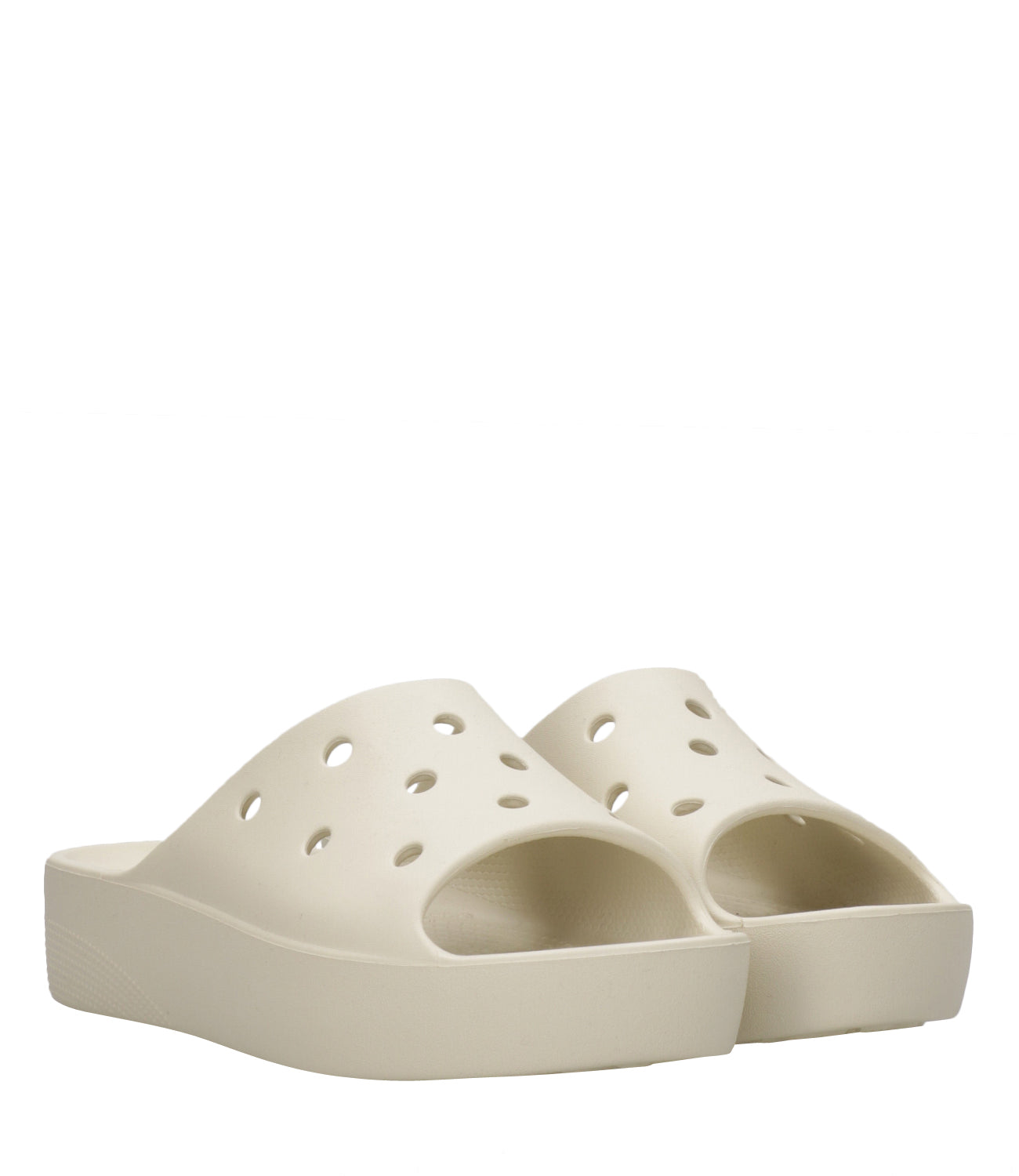 Crocs | Classic Platform Slide W Slipper White