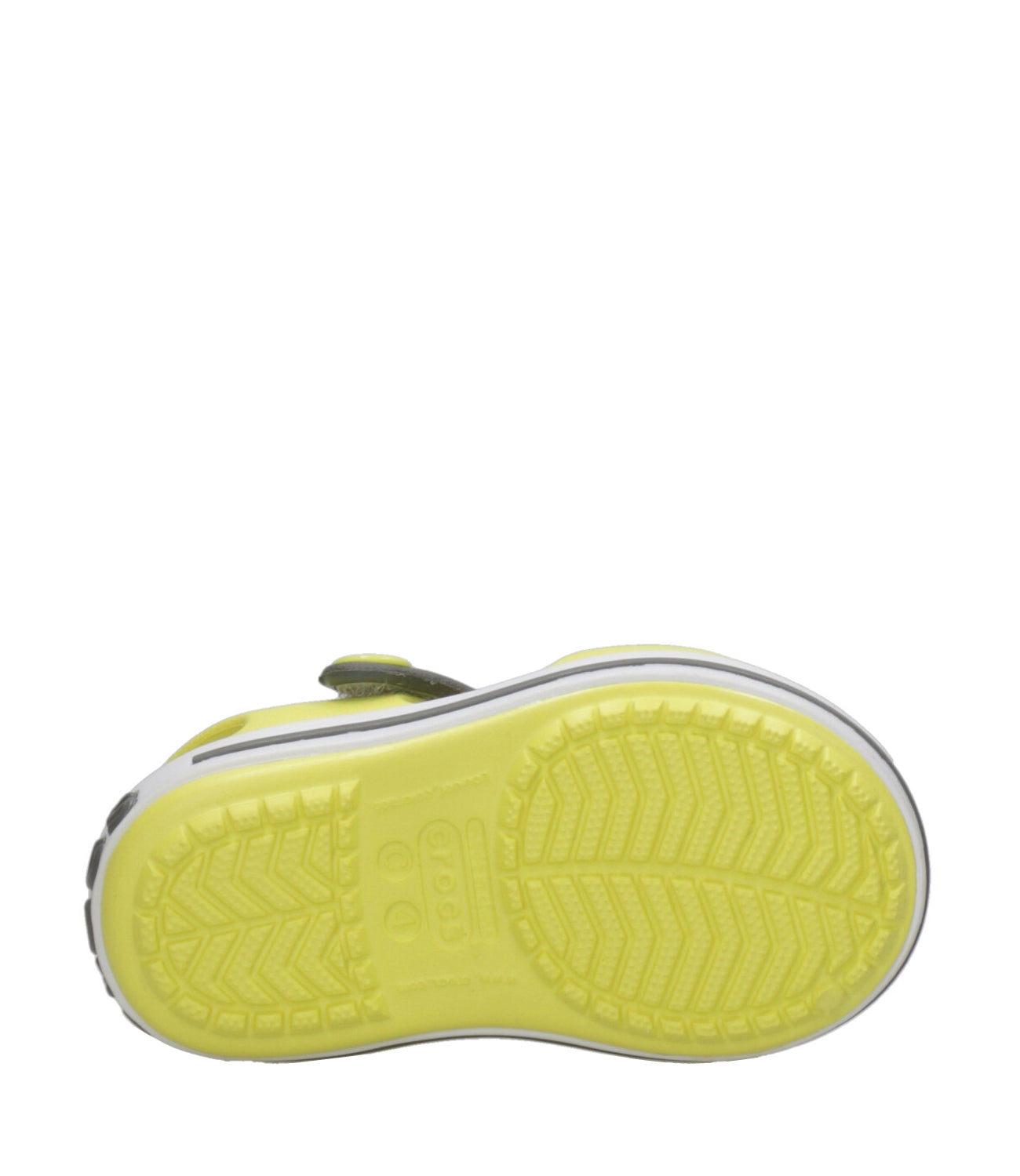Crocs Kids | Crocband Sandal Sabot Yellow and Gray