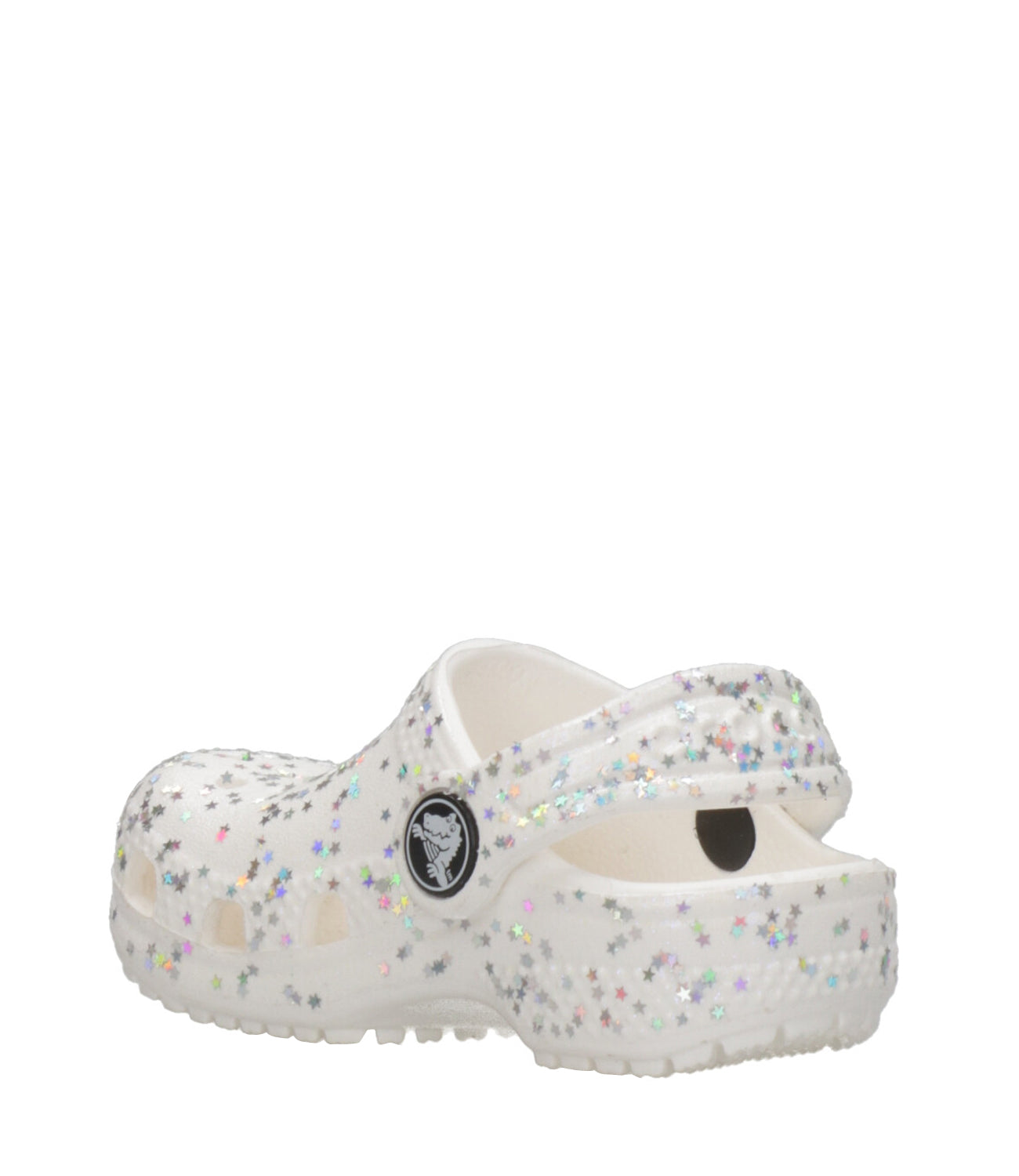 Crocs Kids | Sabot Classic Starry Glitter Clog T Bianco