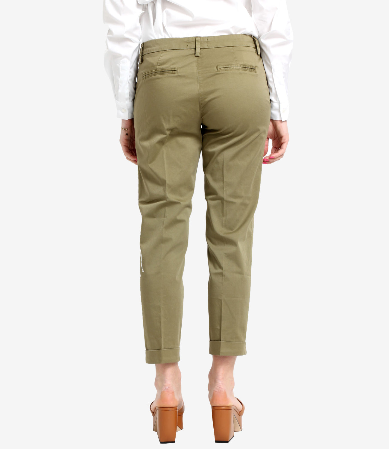 Fay | Military Green Trousers