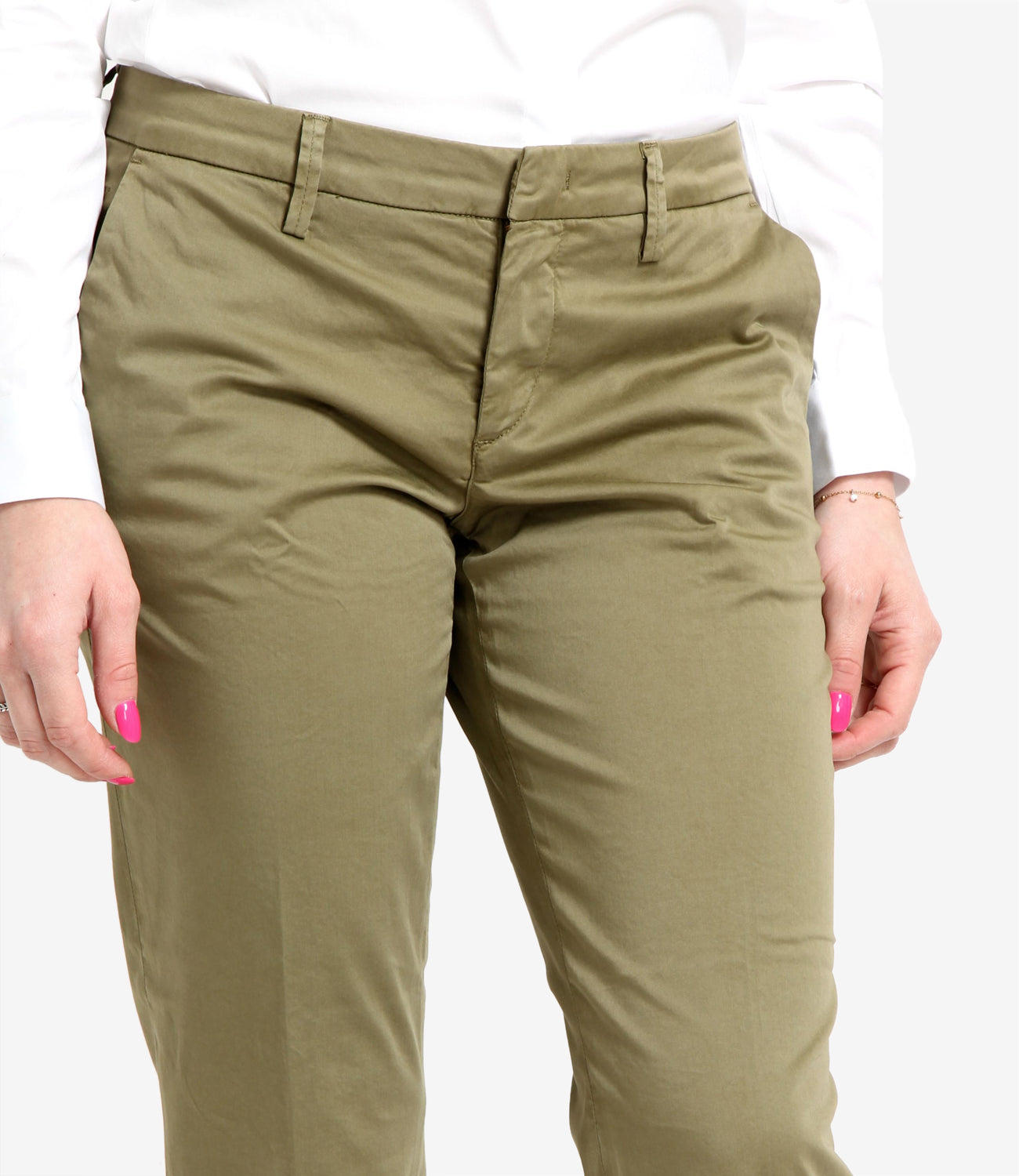 Fay | Military Green Trousers