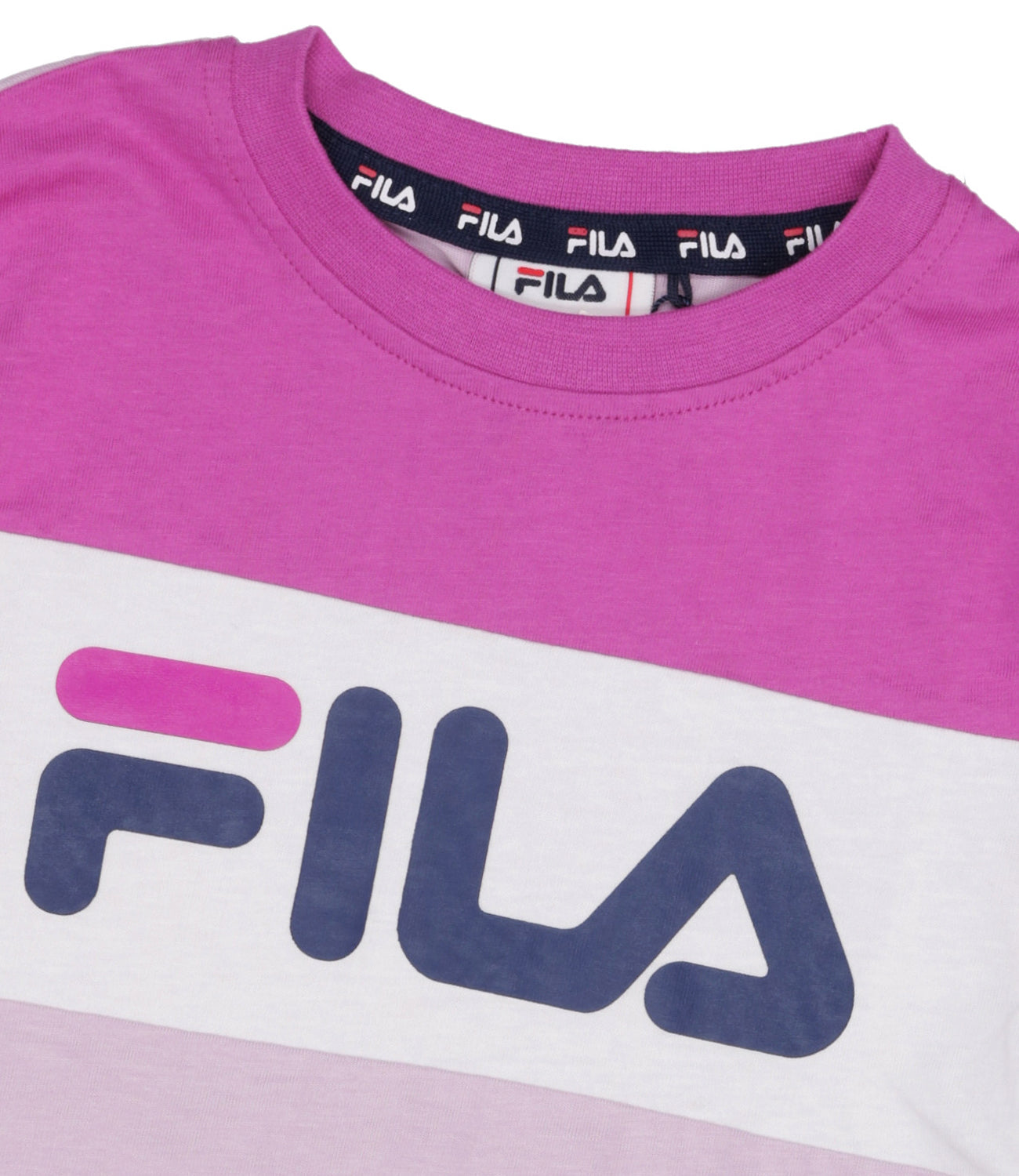 Fila Kids | T-Shirt Balimo Viola e Bianco