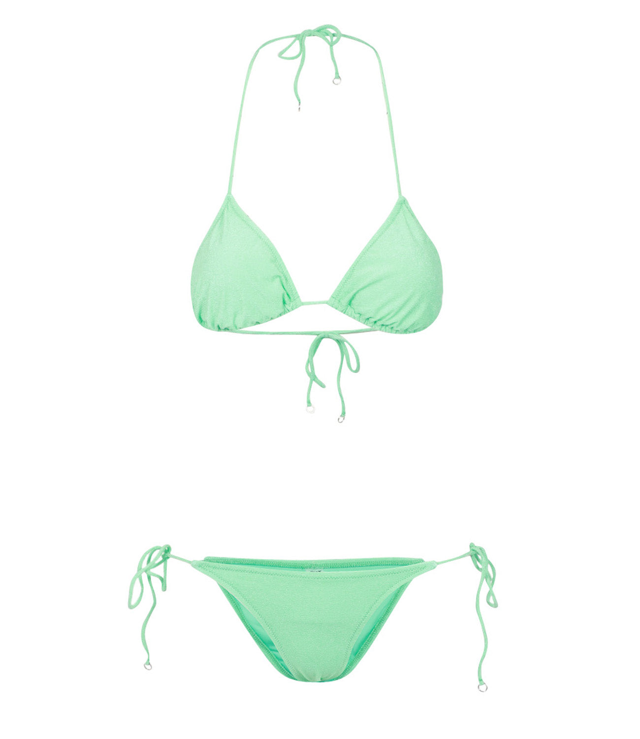 F**K Project | Costume Bikini Triangolo Slip regolare Verde Acqua