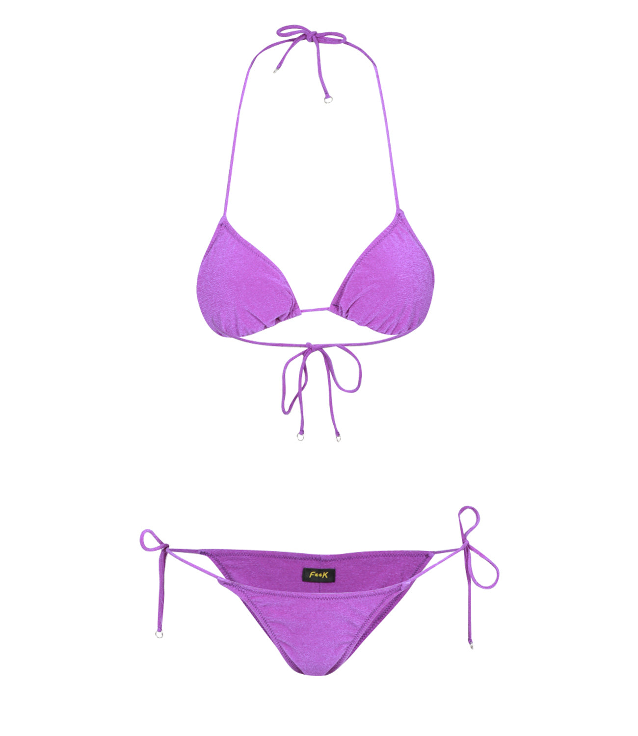 F**K Project | Costume Bikini Triangolo Slip regolare Viola