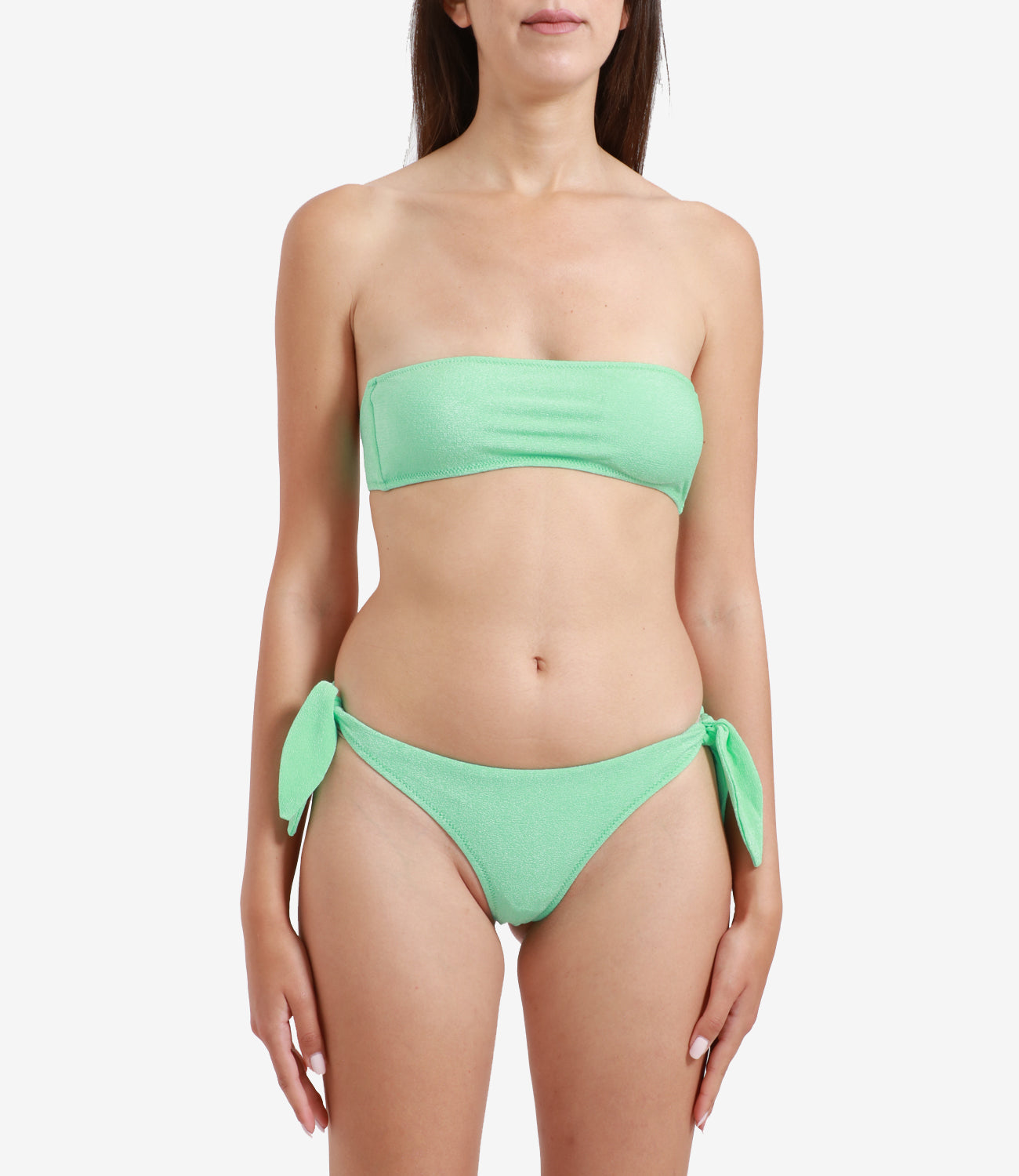 F**K Project | Costume Bikini Fascia Slip regolare Braz Verde acqua