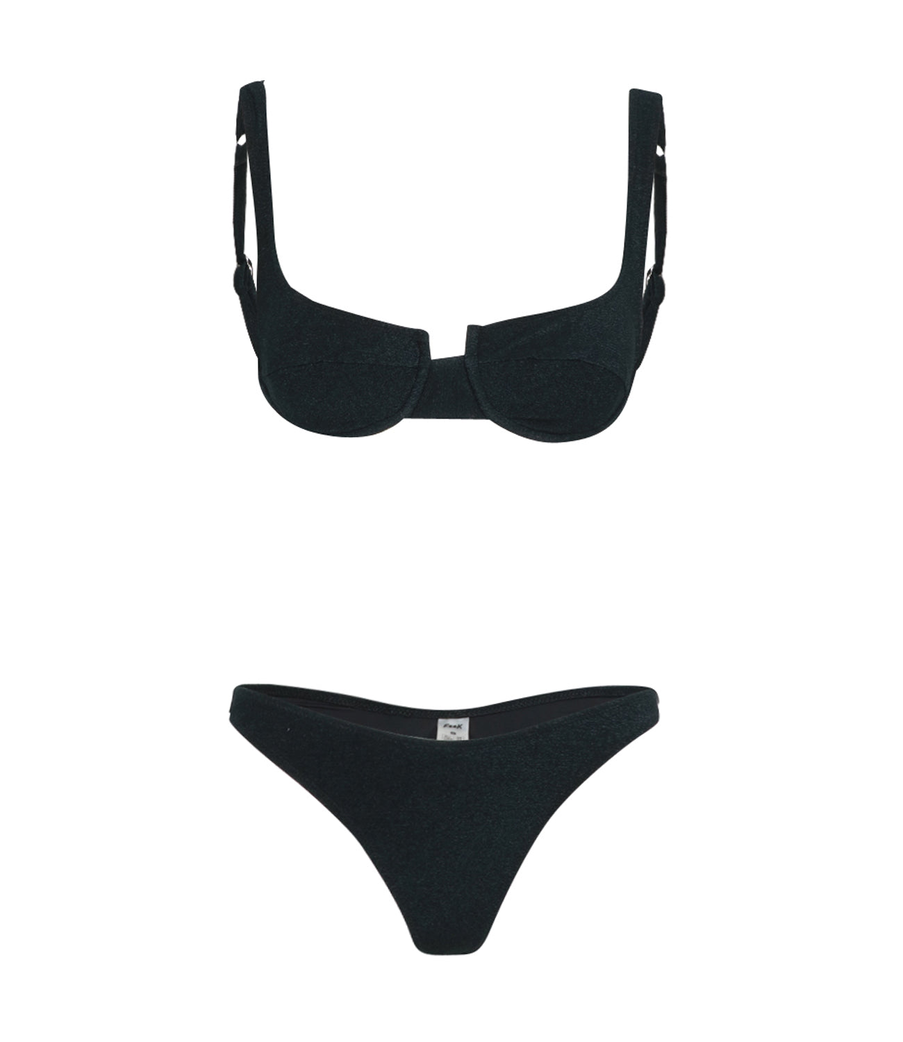 F**K Project | Black Underwire Bikini Swimsuit
