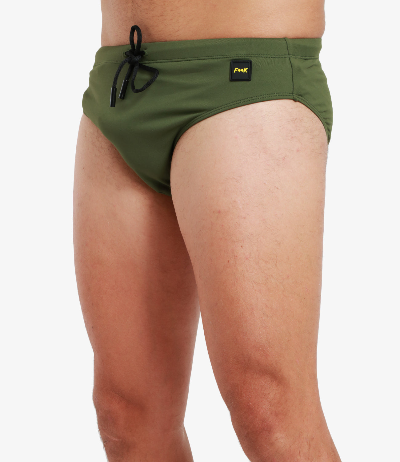 F**K Project | Military Green Swimsuit Briefs