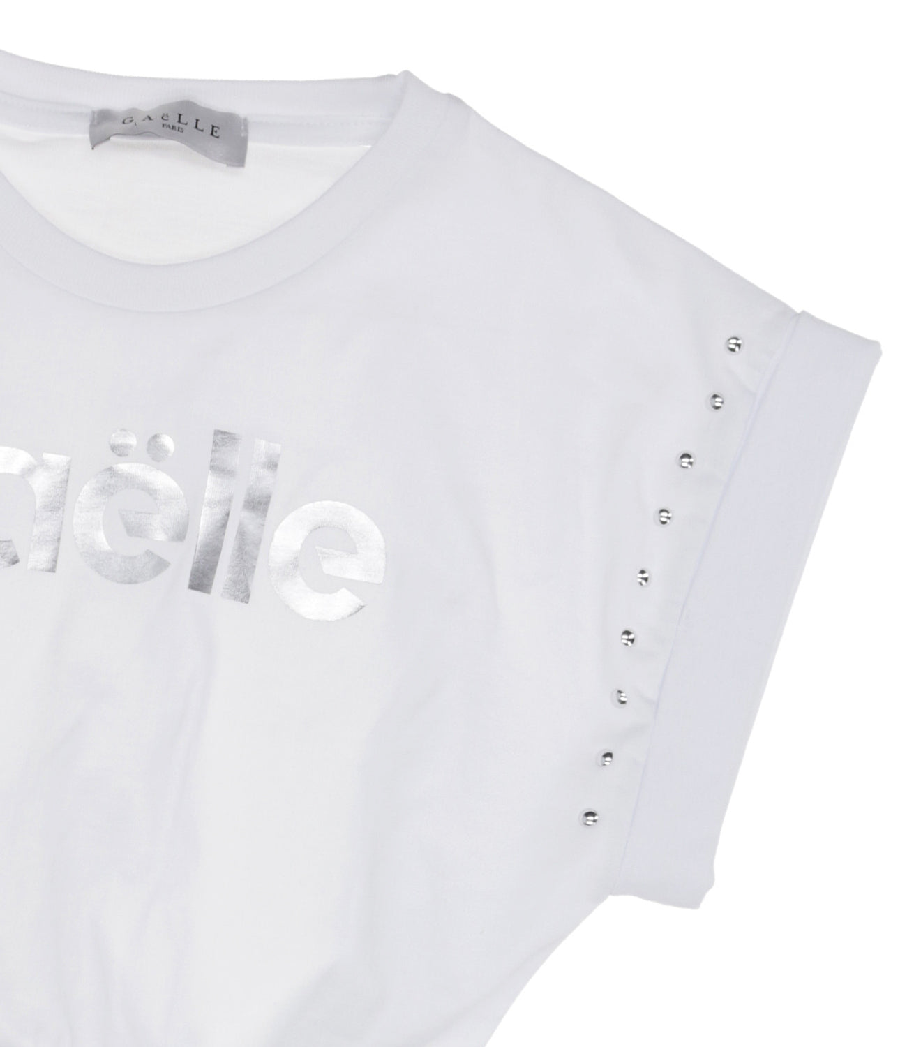 Gaelle Paris Kids | T-Shirt Bianco Ottico