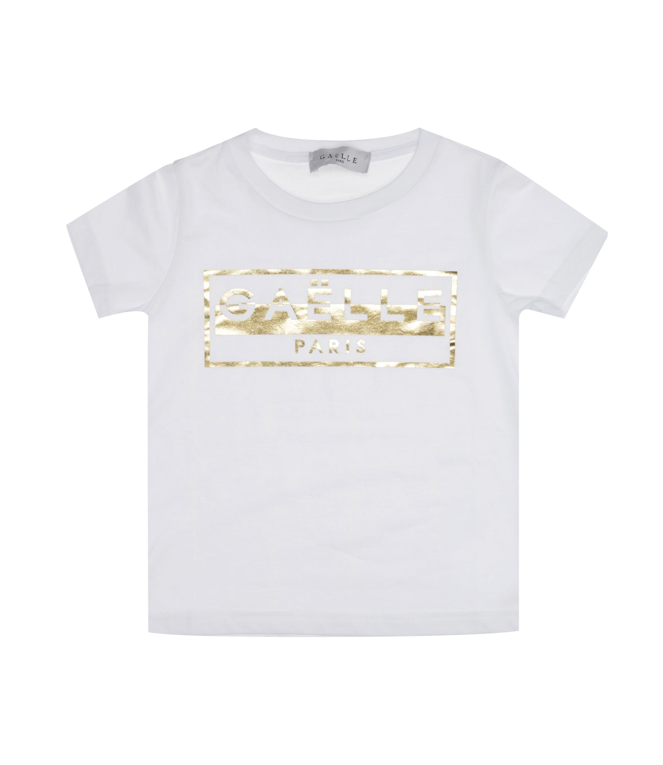 Gaelle Paris Kids | Optical White T-Shirt
