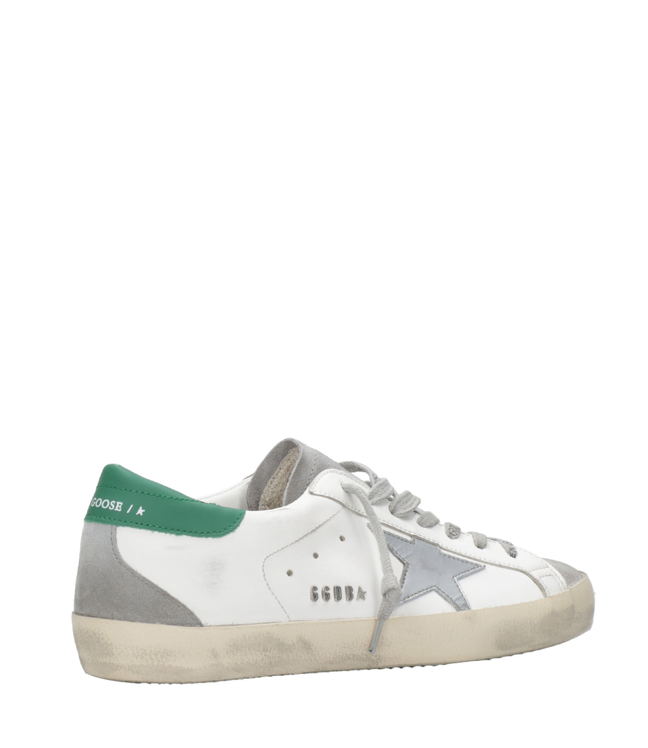 Golden Goose | Sneakers Super-Star Bianco e Verde