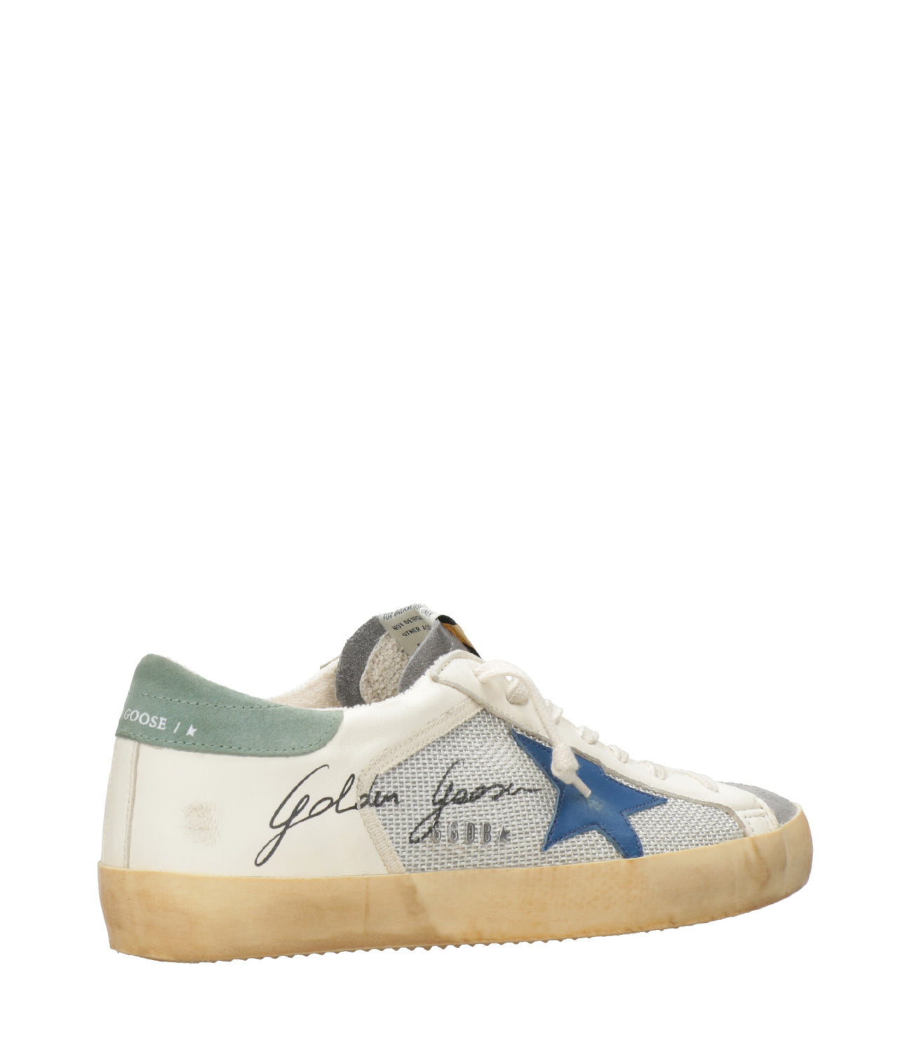 Golden Goose | Sneakers Superstar Gricio, Bianco e Blu