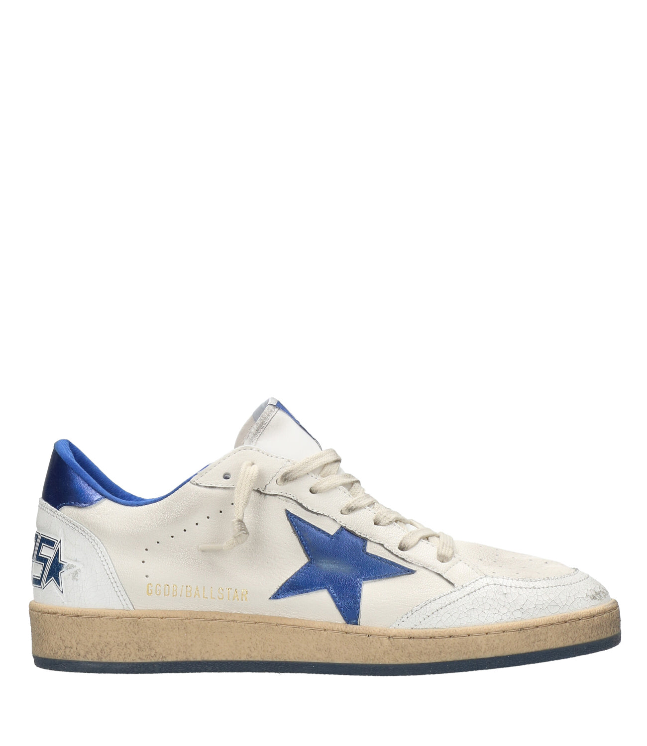 Golden Goose | Ball Star Sneakers White and Blue